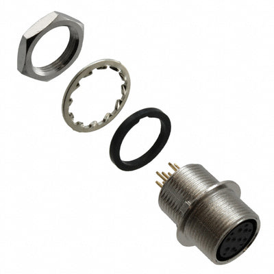 HR25-7TR-8SA(73) by Hirose Electric Co Ltd - CONNECTOR RECPT FMALE 8POS GOLD SOLDER