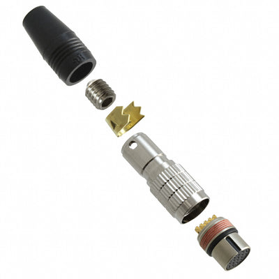 HR25-9TP-16S(73) by Hirose Electric Co Ltd - CONNECTOR PLUG FMALE 16P SOLDER CUP