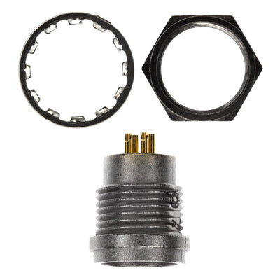 HR25A-7R-4P by Hirose Electric Co Ltd - CONNECTOR RECPT MALE 4P GOLD SLDR CUP
