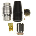 HR25A-9P-16P by Hirose Electric Co Ltd - CONNECTOR PLUG MALE 16P GOLD SLDR CUP