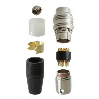 HR25A-9P-20P by Hirose Electric Co Ltd - CONNECTOR PLUG MALE 20P GOLD SLDR CUP