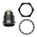 HR25A-9R-16SA by Hirose Electric Co Ltd - CONNECTOR RECPT FMALE 16POS GOLD SLDR