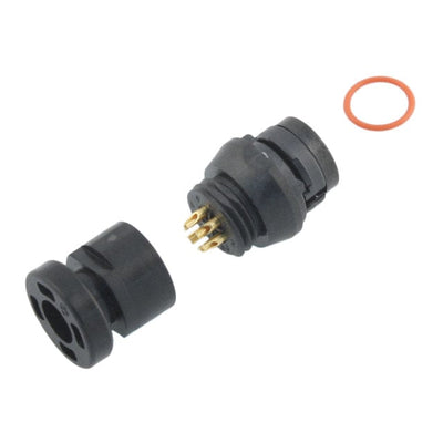 HR30-6JB-6P by Hirose Electric Co Ltd - CONNECTOR JACK MALE 6P GOLD SLDR CUP