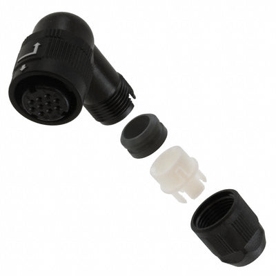 HR34B-12WLPB-10S(71) by Hirose Electric Co Ltd - CONNECTOR PLUG FMALE 10P SOLDER CUP