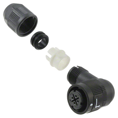 HR34B-12WLPD-4S by Hirose Electric Co Ltd - CONNECTOR PLUG FMALE 4P SOLDER CUP