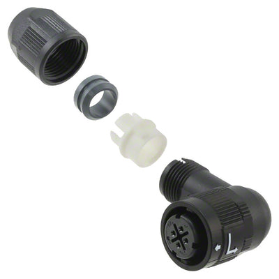 HR34B-12WLPE-4S by Hirose Electric Co Ltd - CONNECTOR PLUG FMALE 4P SOLDER CUP