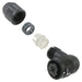 HR34B-12WLPE-4S by Hirose Electric Co Ltd - CONNECTOR PLUG FMALE 4P SOLDER CUP
