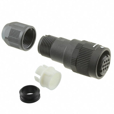 HR34B-12WPD-10SC by Hirose Electric Co Ltd - CONNECTOR PLG HSG FMALE 10POS INLINE