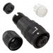 HR34B-12WPD-4S by Hirose Electric Co Ltd - CONNECTOR PLUG FMALE 4P SOLDER CUP
