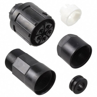 HR41-25WBP-5SC by Hirose Electric Co Ltd - CONNECTOR PLG HSG FMALE 5POS INLINE