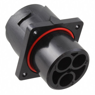 HR41-25WBR-3PC by Hirose Electric Co Ltd - CONNECTOR RECPT HSNG MALE 3POS PNL MNT