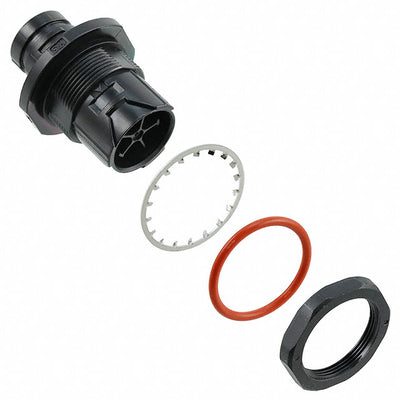 HR41A-17WBRA-5PC by Hirose Electric Co Ltd - CONNECTOR RECPT HSNG MALE 5POS PNL MT