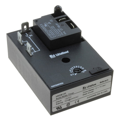 HRDB120 by Littelfuse Inc. - RELAY TIME DELAY 10SEC 30A 125V