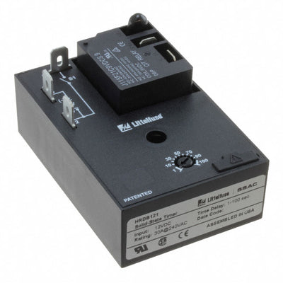 HRDB121 by Littelfuse Inc. - RELAY TIME DELAY 100SEC 30A 125V