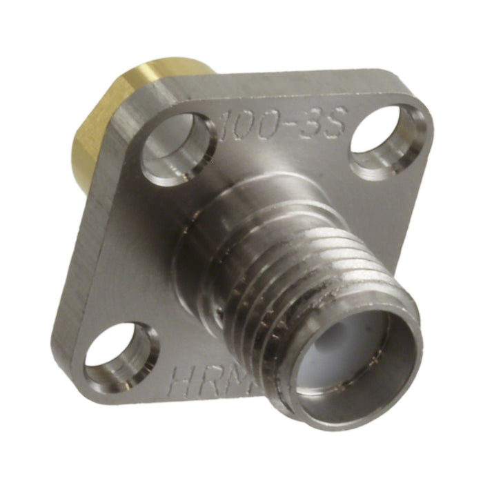 HRM-100-3S(09) by Hirose Electric Co Ltd - CONNECTOR SMA JACK STR 50OHM SOLDER