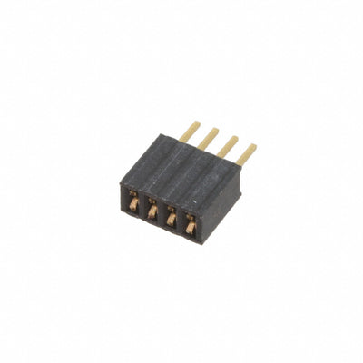 HRS-1B-04-GA by Adam Tech - RECEPTACLE STRIP, 1.27MM, VERTIC