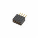 HRS-1B-04-GA by Adam Tech - RECEPTACLE STRIP, 1.27MM, VERTIC