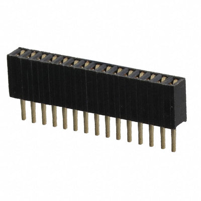 HRS-1B-15-GA by Adam Tech - RECEPTACLE STRIP, 1.27MM, VERTIC