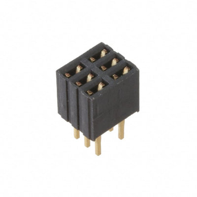HRS-2B-06-GA by Adam Tech - RECEPTACLE STRIP, 1.27MM, VERTIC