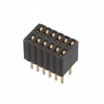 HRS-2B-12-GA by Adam Tech - RECEPTACLE STRIP, 1.27MM, VERTIC