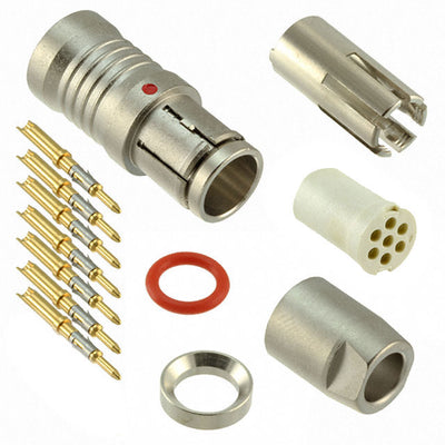 HS2C7M26C by Switchcraft Inc. - CONNECTOR PLUG MALE 7POS GOLD CRIMP