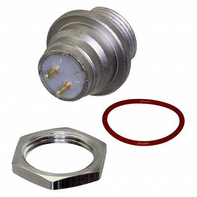 HS2P2F20-BPE by Switchcraft Inc. - CONNECTOR RECPT FMALE 2POS GOLD SOLDER
