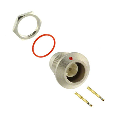 HS2P2F20 by Switchcraft Inc. - CONNECTOR RECPT FMALE 2POS GOLD CRIMP