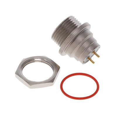 HS2P2M20-BP by Switchcraft Inc. - CONNECTOR RECPT MALE 2POS GOLD SOLDER