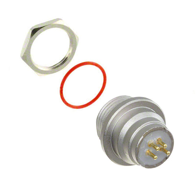 HS2P4M20-BP by Switchcraft Inc. - CONNECTOR RECPT MALE 4POS GOLD SOLDER