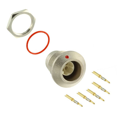 HS2P5M20 by Switchcraft Inc. - CONNECTOR RECPT MALE 5POS GOLD CRIMP