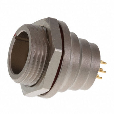 HS2P7M26-BP by Switchcraft Inc. - CONNECTOR RECPT MALE 7POS GOLD SOLDER