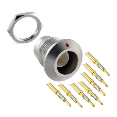 HS2P7M26 by Switchcraft Inc. - CONNECTOR RECPT MALE 7POS GOLD CRIMP