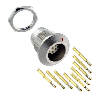 HS2P9F26 by Switchcraft Inc. - CONNECTOR RECPT FMALE 9POS GOLD CRIMP