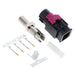 HSD-04A-S-SD-SG-C4 by Adam Tech - CONNECTOR FAKRA HIGH SPEED DATA 4POS