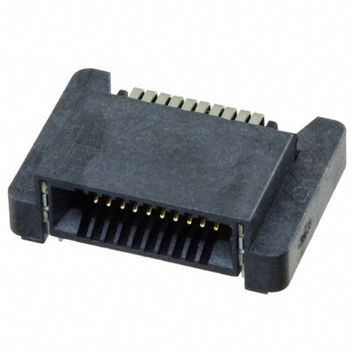 HSEC8-110-01-S-RA by Samtec Inc. - CONNECTOR EDGE DUAL FMALE 20POS 0.031