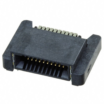 HSEC8-110-01-L-RA by Samtec Inc. - CONNECTOR EDGE DUAL FMALE 20POS 0.031