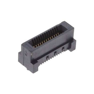 HSEC8-113-01-S-DV-A-PE-K-TR by Samtec Inc. - CONNECTOR EDGE DUAL FMALE 26POS 0.031