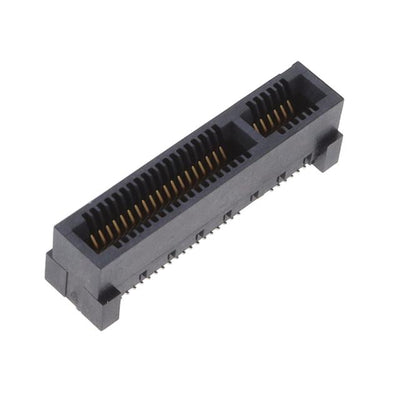 HSEC8-125-01-L-DV-A-K-TR by Samtec Inc. - CONNECTOR EDGE DUAL FMALE 50POS 0.031
