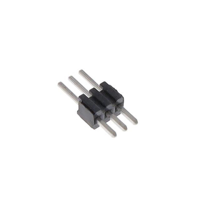 HTMS-103-02-TM-S by Samtec Inc. - .050"" X .100"" HIGH-TEMP THROUGH-