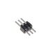 HTMS-103-02-TM-S by Samtec Inc. - .050"" X .100"" HIGH-TEMP THROUGH-