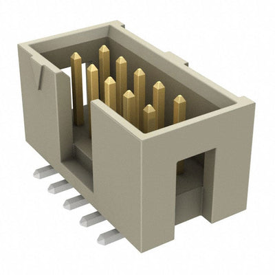 HTST-105-01-S-DV-P by Samtec Inc. - CONNECTOR HEADER SMD 10POS 2.54MM