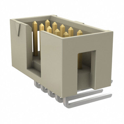 HTST-105-04-L-D-RA by Samtec Inc. - CONNECTOR HEADER R/A 10POS 2.54MM