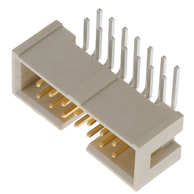 HTST-107-04-S-D-RA by Samtec Inc. - CONNECTOR HEADER R/A 14POS 2.54MM