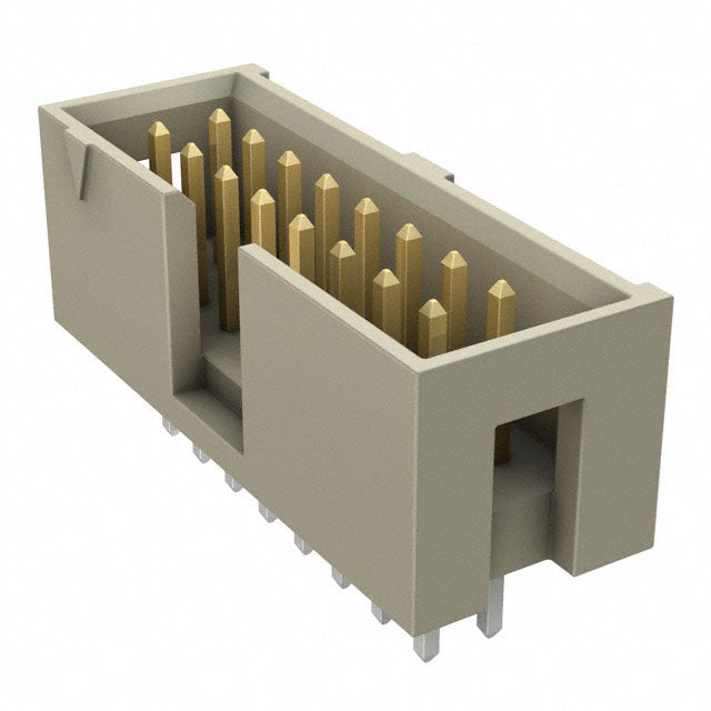 HTST-108-01-L-D by Samtec Inc. - CONNECTOR HEADER VERT 16POS 2.54MM