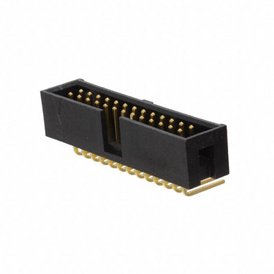 HTST-113-04-G-D-RA by Samtec Inc. - CONNECTOR HEADER R/A 26POS 2.54MM