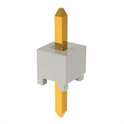 HTSW-101-05-G-S by Samtec Inc. - CONNECTOR HEADER 1POS .100"" T/H GOLD
