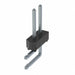 HTSW-101-08-T-D-LA by Samtec Inc. - CONNECTOR HEADER VERT 2POS