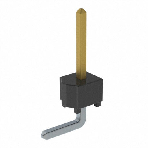 HTSW-101-08-S-S-RA by Samtec Inc. - CONNECTOR HEADER R/A 1POS