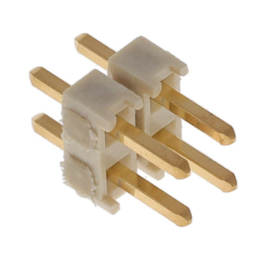 HTSW-102-05-G-D by Samtec Inc. - CONNECTOR HEADER VERT 4POS 2.54MM