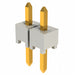 HTSW-102-05-G-S by Samtec Inc. - CONNECTOR HEADER VERT 2POS 2.54MM